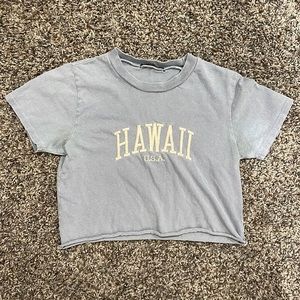 Brandy Melville Hawaii cropped T
